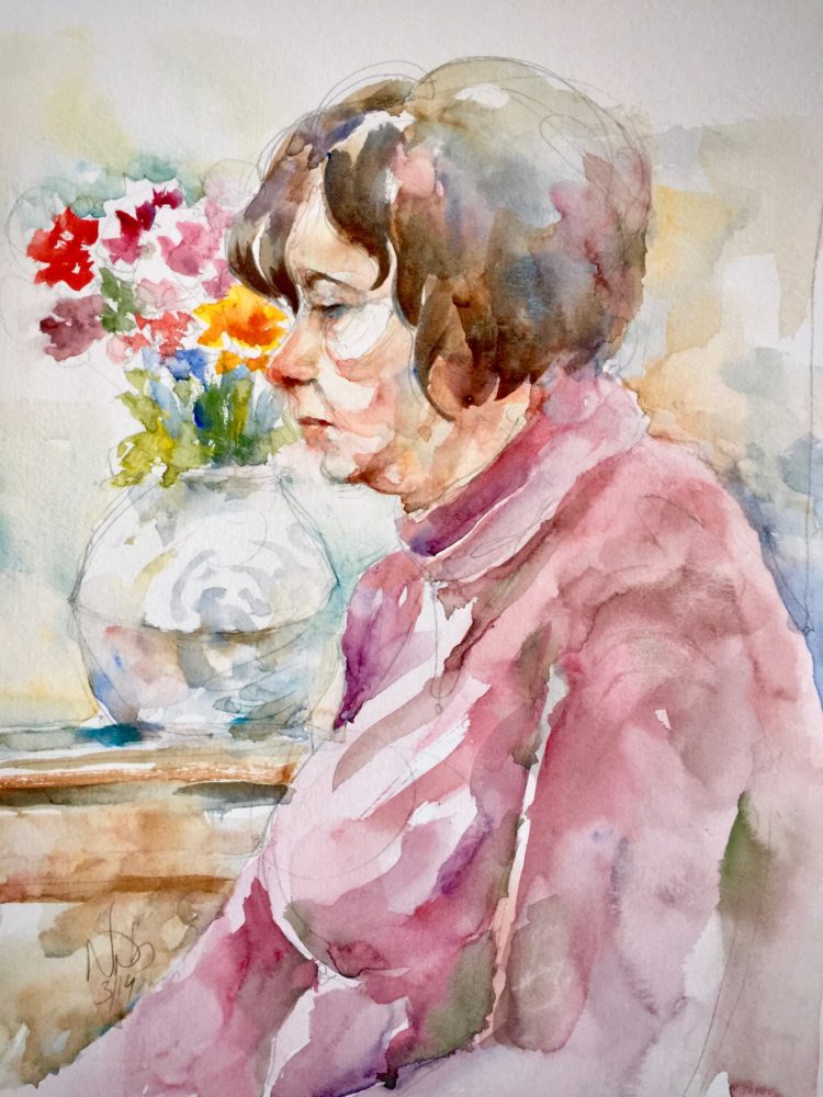 Woman at the Theater Café, Piraeus