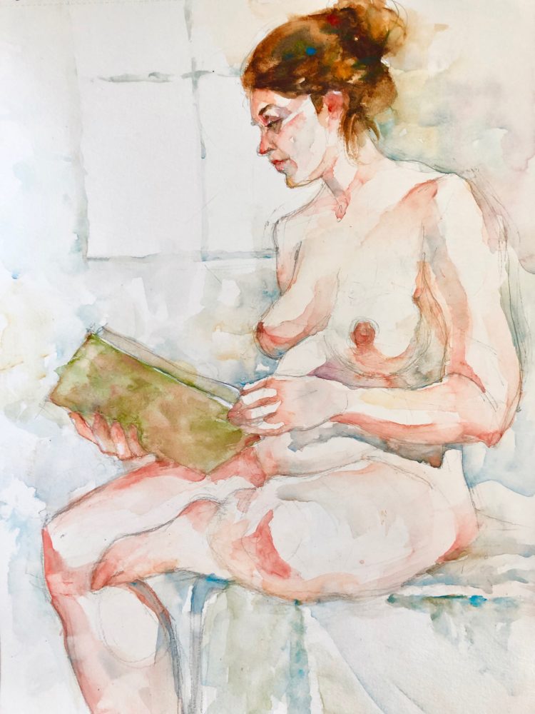 Woman reading