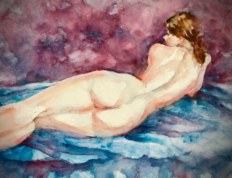 Reclining nude