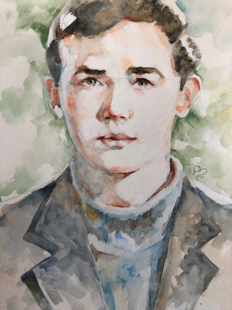 Portrait of a young man